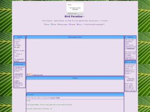 Welcome to Bird Paradise