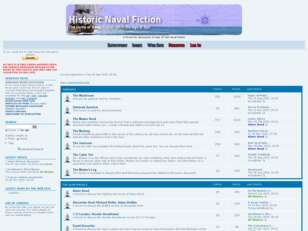 Astrodene's Historic Naval Fiction Forum
