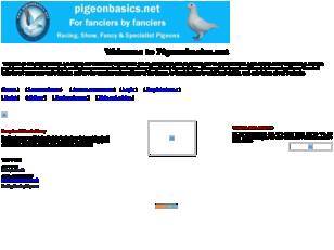 Pigeonbasics.net Pigeon basics