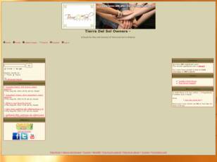 Free forum : Tierra Del Sol Owners